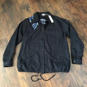 Tavik Womens Join Forces Embroidered Jacket Black